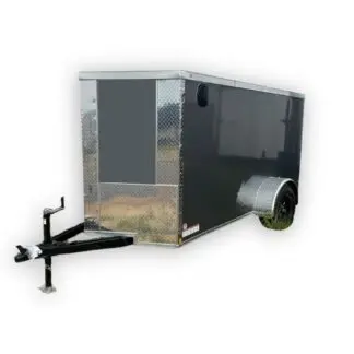 Custom 5 X 10 Single Axle Enclosed Trailer