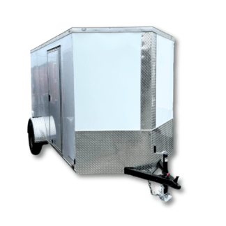 Custom 6 X 10 Single Axle Enclosed Trailer