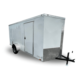 Custom 6 X 14 Single Axle Enclosed Trailer