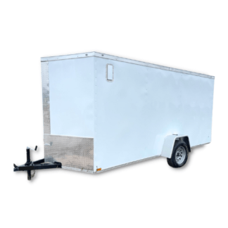 Custom 7 X 14 Single Axle Enclosed Trailer