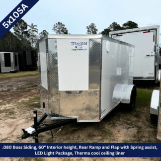 Titanium-Cargo-5x10-Single-Axle-White-Enclosed-Cargo-Trailer