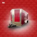 Red Cargo Trailer