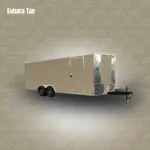 Sahara Tan Cargo Trailer