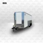 White Cargo Trailer