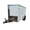 5X8 Single Axle Cover