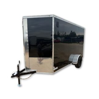Custom 6 X 12 Single Axle Enclosed Trailer