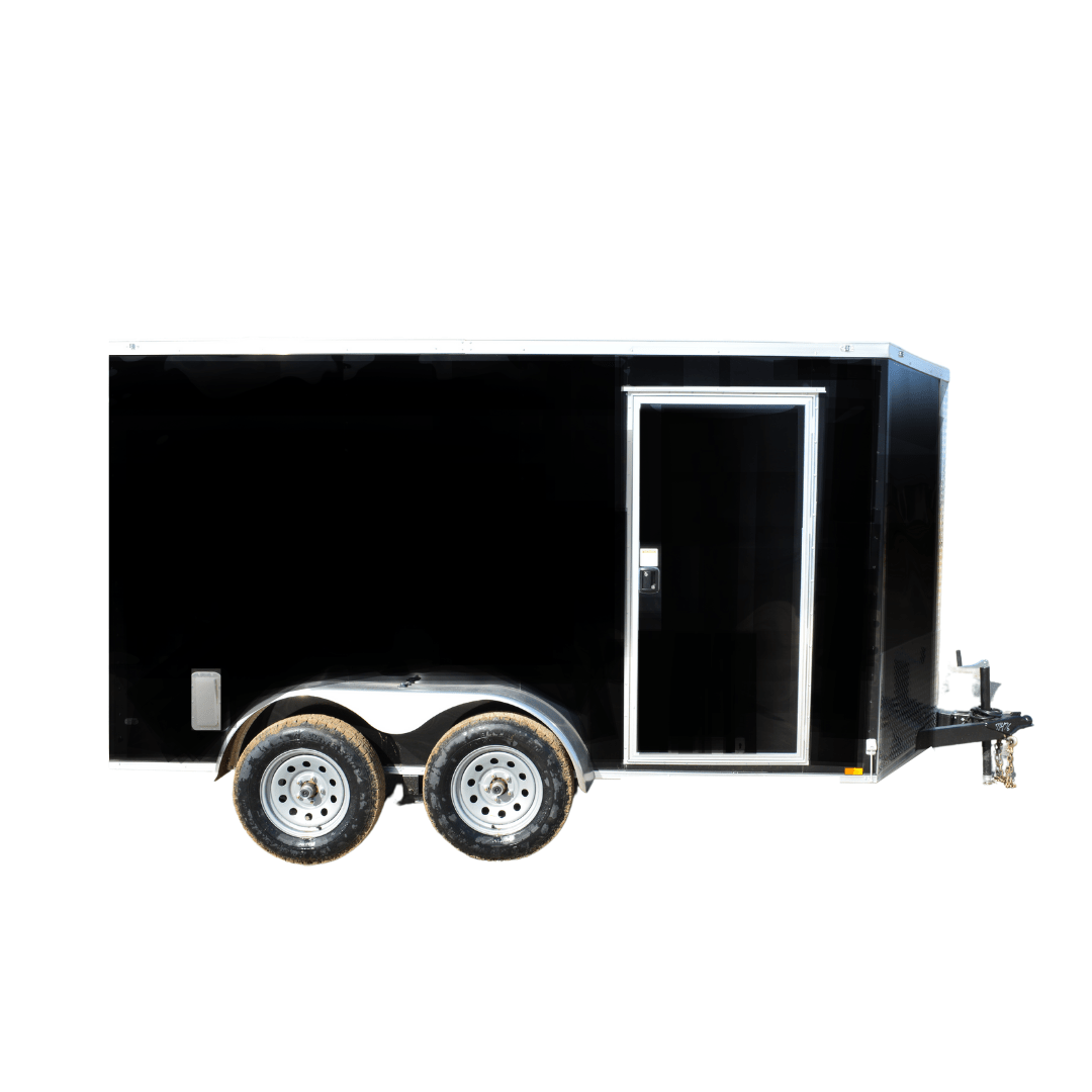 6 X 12 Tandem Axle Enclosed Trailer Boss Cargo Trailers 9593