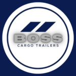 Boss cargo trailers logo.