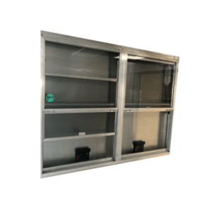 Concession Door with Glass and Screen - 60X48