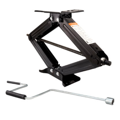 A Scissor Jack 5K with Handle with a handle and a tool.