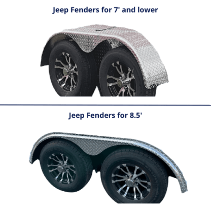 Jeep fender for 7 and lower.