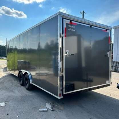 Titanium Cargo 8.5x24TA Charcoal Gray Enclosed Trailer - Image 2
