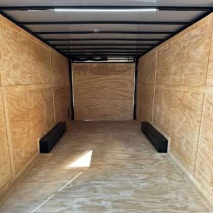 Titanium Cargo 8.5x24TA Charcoal Gray Enclosed Trailer - Image 5
