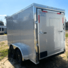 Titanium Cargo 6x12 Tandem Axle Silver Frost Enclosed Cargo Trailer - Image 3