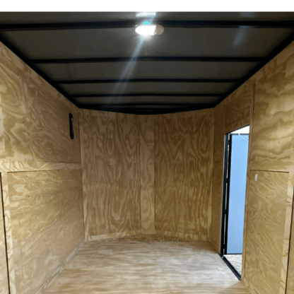 Titanium Cargo 7x14 Tandem Axle Silver Frost PolyCor Enclosed Trailer