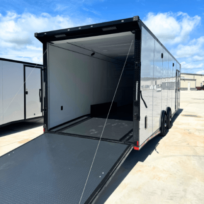 Titanium Cargo 8.5x28TA Spread Axle Enclosed Race Trailer with Blackout