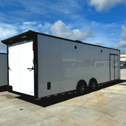 Titanium Cargo 8.5x28TA Spread Axle Enclosed Race Trailer with Blackout