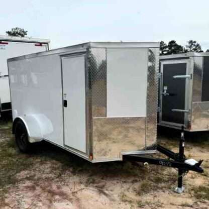 Titanium Cargo 5x10 Single Axle White Enclosed Cargo Trailer