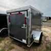 Titanium Cargo 5x8 Single Axle Charcoal Gray Enclosed Cargo Trailer - Image 4