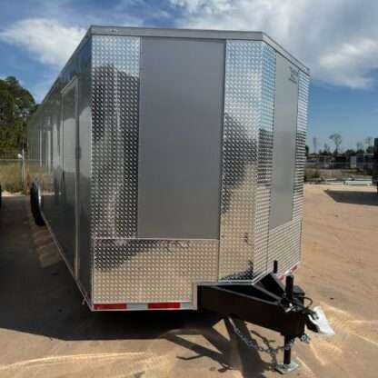 Titanium Cargo 8.5x36 Triple Axle Silver Enclosed Cargo Trailer - Image 2
