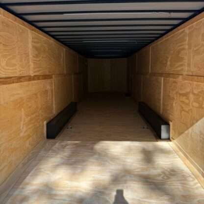 Titanium Cargo 8.5x36 Triple Axle Charcoal Gray Enclosed Cargo Trailer with Blackout Package - Image 5