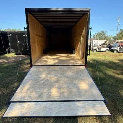 Titanium Cargo 8.5x36 Triple Axle Charcoal Gray Enclosed Cargo Trailer with Blackout Package - Image 7