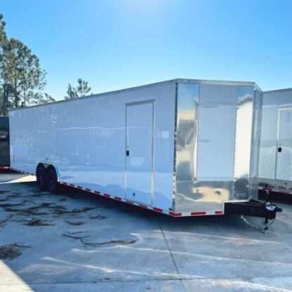 Titanium Cargo 85x32 Tandem Axle White PolyCor Enclosed Cargo Trailer