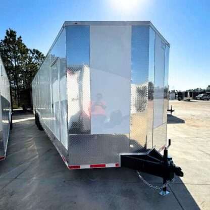 Titanium Cargo 8.5x36 Triple Axle White PolyCor Enclosed Cargo Trailer