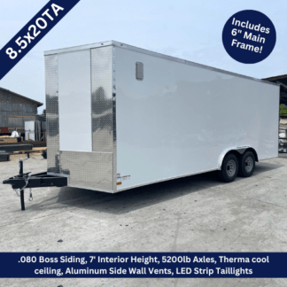 Titanium-Cargo-8.5x20-Tandem-Axle-White-Enclosed-Cargo-Trailer