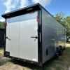 Titanium Cargo Silver 8.5x24 Tandem Axle with Spread Axles and Blackout Package