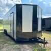 Titanium Cargo Silver 8.5x24 Tandem Axle with Spread Axles and Blackout Package - Image 4