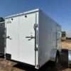Anvil 6x12 Single Axle White Enclosed Cargo Trailer - Image 4