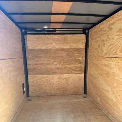 Rock Solid 7x14 Tandem Axle Black Enclosed Cargo Trailer with Blackout Package - Image 3