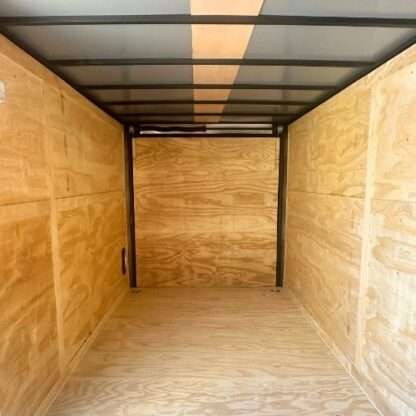 Rock Solid 7x16 Tandem Axle Black Enclosed Cargo Trailer with Blackout Package - Image 6