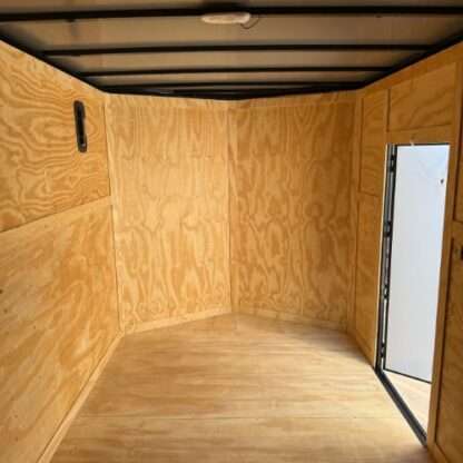 Titanium Cargo 7x14 Tandem Axle White Enclosed Trailer with Blackout - Image 5