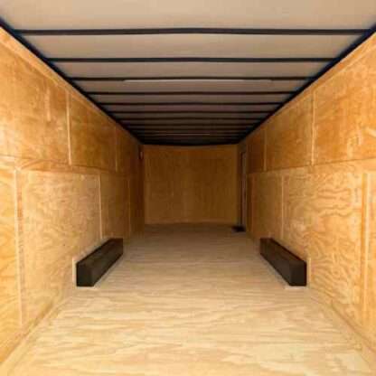 Titanium Cargo 8.5x28 Tandem Axle Black Enclosed Trailer with Blackout Package - Image 3