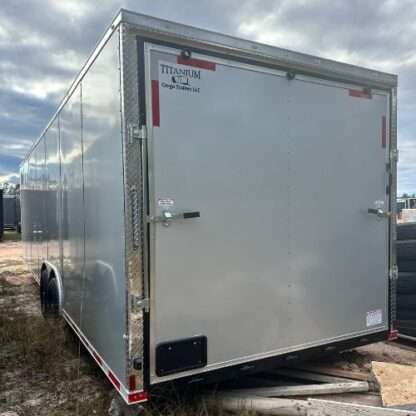 Titanium Cargo 8.5x28 Tandem Axle Silver Enclosed Cargo Trailer - Image 3
