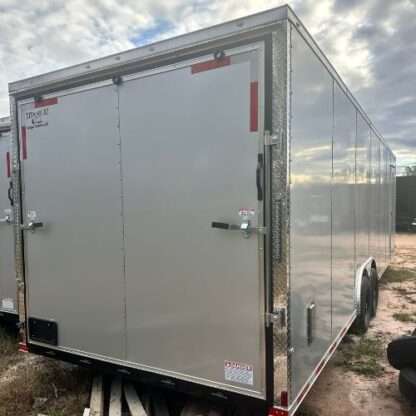 Titanium Cargo 8.5x28 Tandem Axle Silver Enclosed Cargo Trailer - Image 4