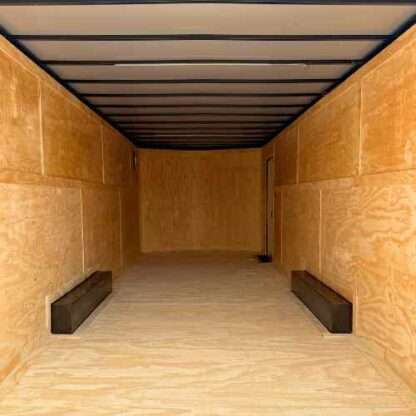Titanium Cargo 8.5x28 Tandem Axle White Enclosed Trailer with Blackout Package - Image 3