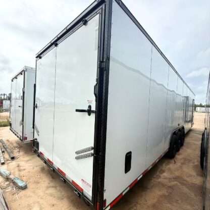 Titanium Cargo 8.5x36 White Triple Axle Enclosed Cargo Trailer with Blackout and Etrac - Image 4