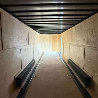 Titanium Cargo 8.5x36 White Triple Axle Enclosed Cargo Trailer with Blackout and Etrac - Image 5