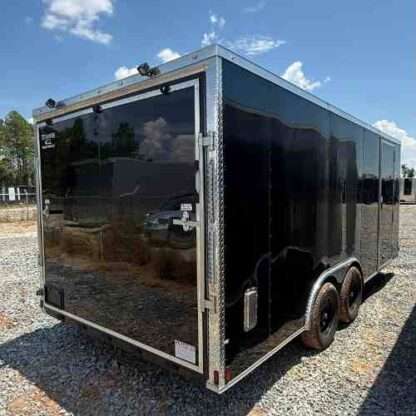 Titanium Cargo 8.5X18 Tandem Axle Black Enclosed Trailer - Image 6