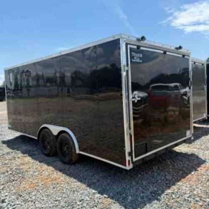 Titanium Cargo 8.5X18 Tandem Axle Black Enclosed Trailer - Image 5