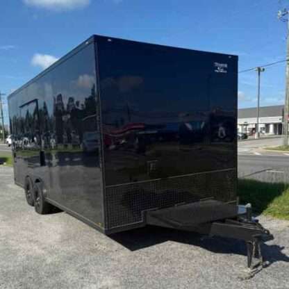 Titanium Cargo 8.5x20 Tandem Axle Black Concession Trailer with Black Out Package - Image 6