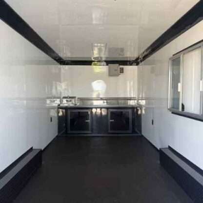 Titanium Cargo 8.5x20 Tandem Axle Black Concession Trailer with Black Out Package - Image 4