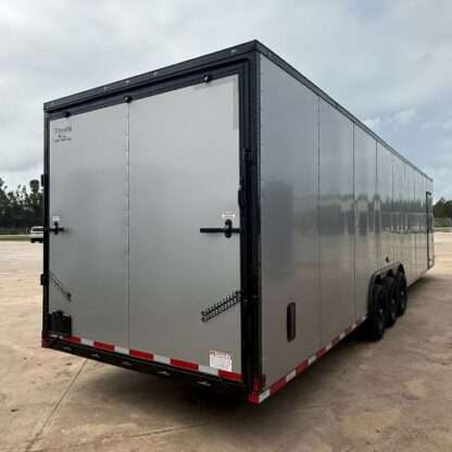 Titanium Cargo 8.5x36 Silver Frost Triple Axle Enclosed Cargo Trailer with Black Out Package - Image 3