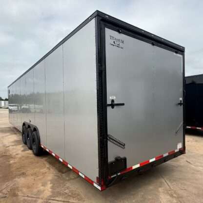 Titanium Cargo 8.5x36 Silver Frost Triple Axle Enclosed Cargo Trailer with Black Out Package - Image 4