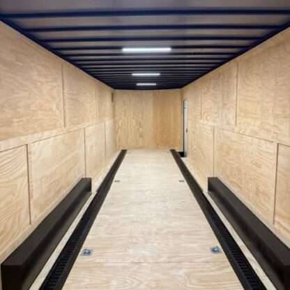Titanium Cargo 8.5x36 Silver Frost Triple Axle Enclosed Cargo Trailer with Black Out Package - Image 5