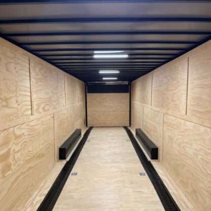 Titanium Cargo 8.5x36 Silver Frost Triple Axle Enclosed Cargo Trailer with Black Out Package - Image 6