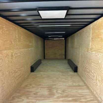 Titanium Cargo 8.5x36 Triple Axle Pepsi Blue with Electrical Package - Image 2